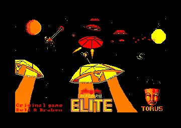 Elite (F) (1986) (Version GOLD) screen shot title